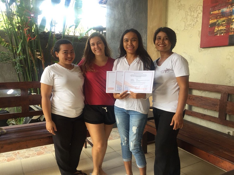 Reeva spa school certification Martini